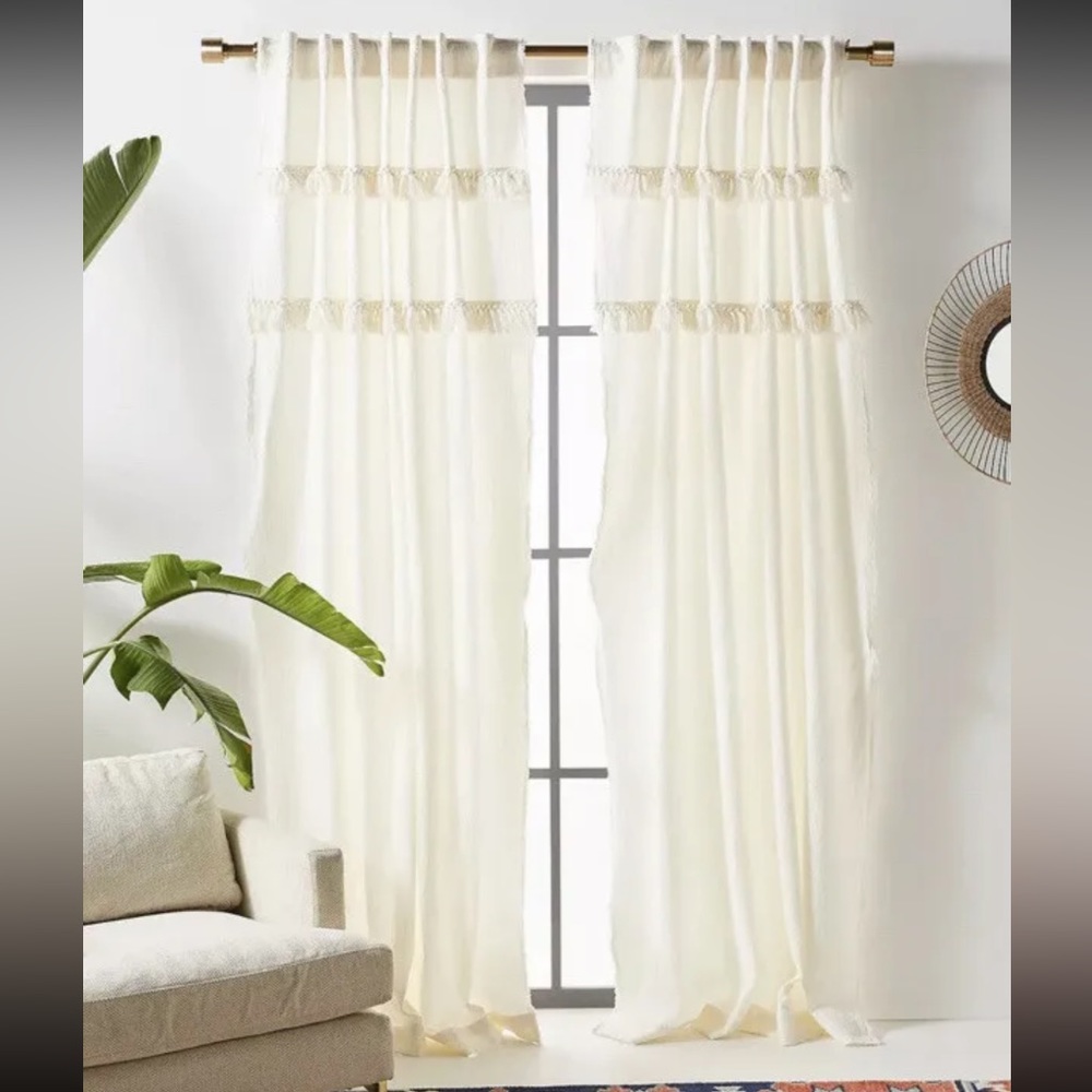 Anthropologie Cassie curtains